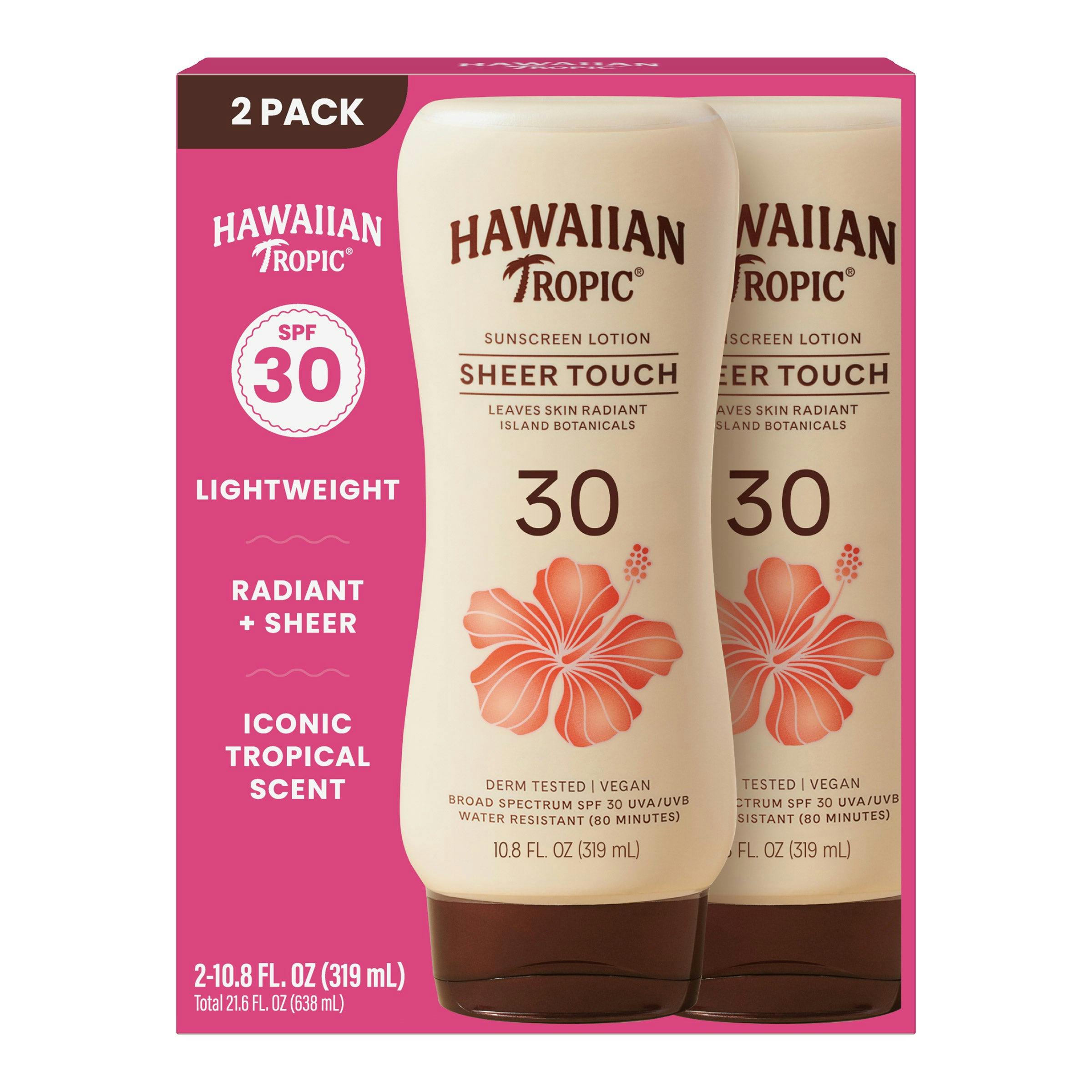 Hawaiian Tropic Sunscreen 2-Pack