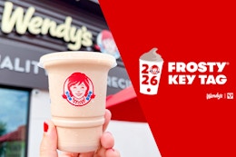 wendys frosty key tag 