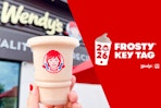 wendys frosty key tag