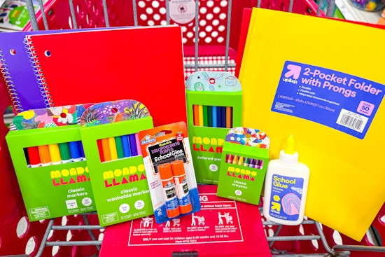 School Supplies on Sale at Target: $0.24 Crayons or Glue, $0.33 Notebooks