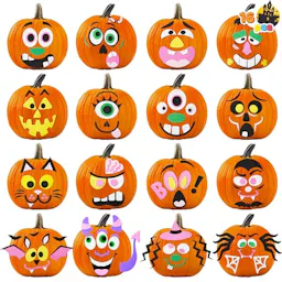 JOYIN Pumpkin Decorating 16-Pack