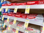 colgate toothpastes on walgreens shelf