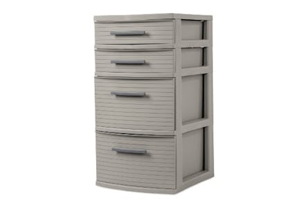 Brightroom 4-Drawer Weave Tower