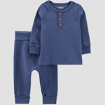 Baby Textured Knit Top and Pants Set