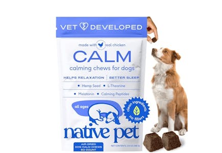 Native Pet Dog Calming Chews