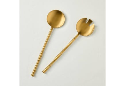 Magnolia Salad Fork and Spoon Set