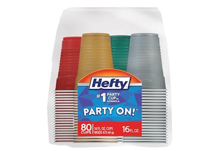 2 Hefty Disposable Cup Packs