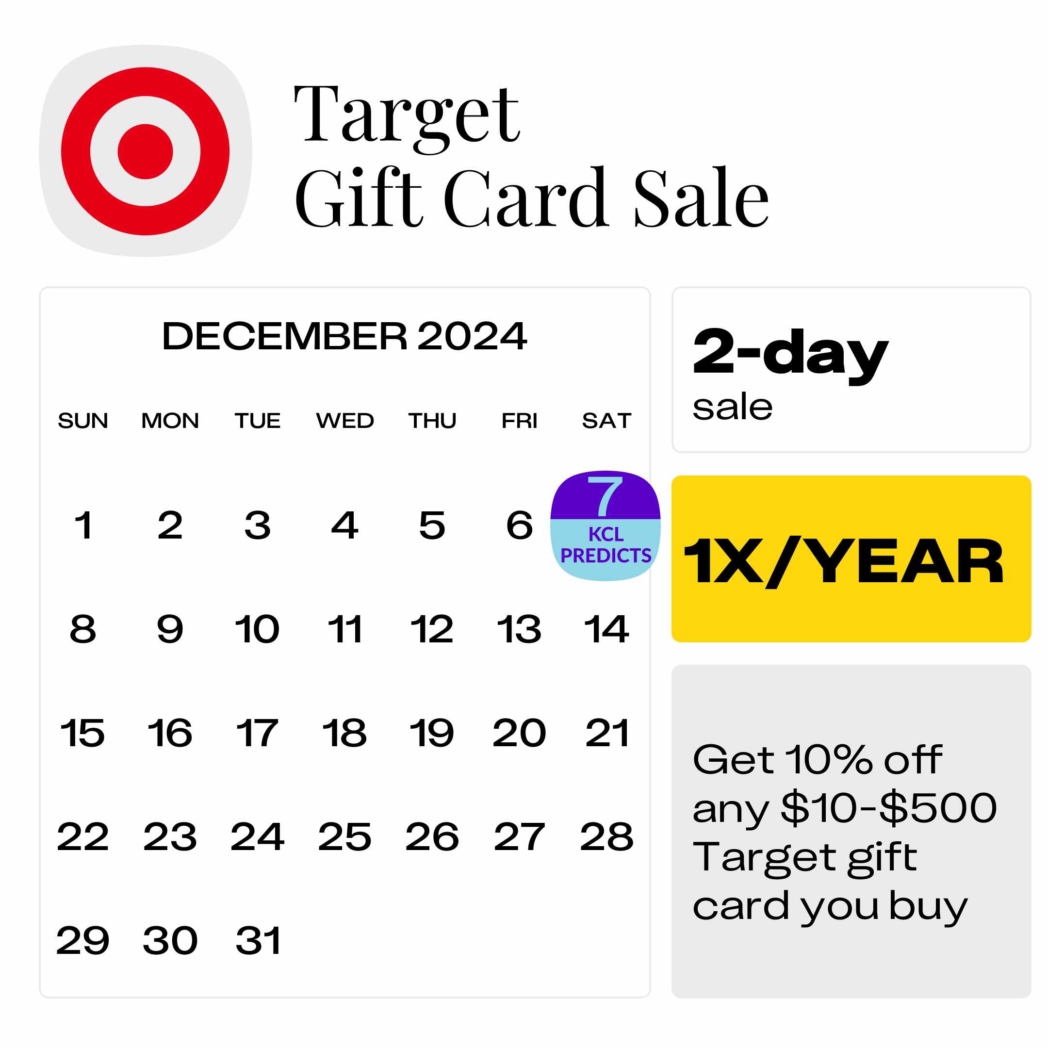 Target Gift Card Sale How to Grab Target GiftCards 10 in Dec. The Target Gift Card Sale How to Grab Target GiftCards 10 in Dec. The