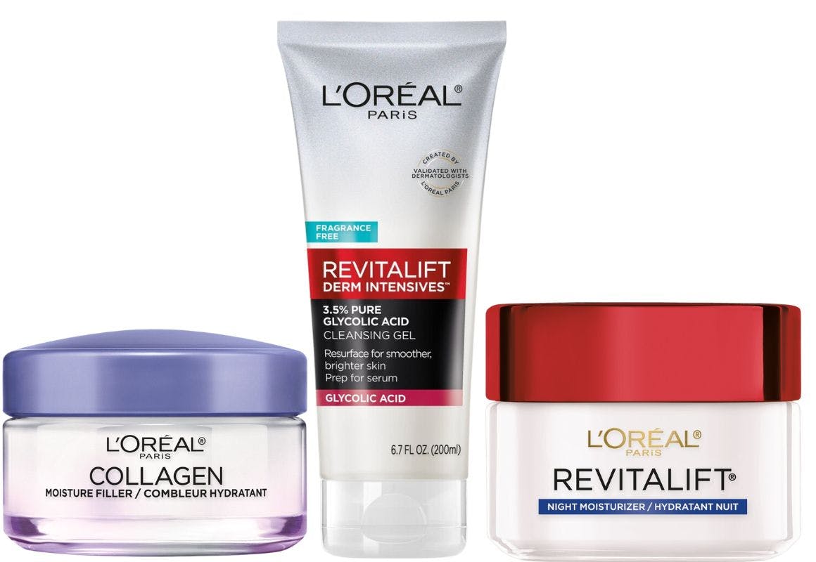 3 L'Oreal Skincare Products