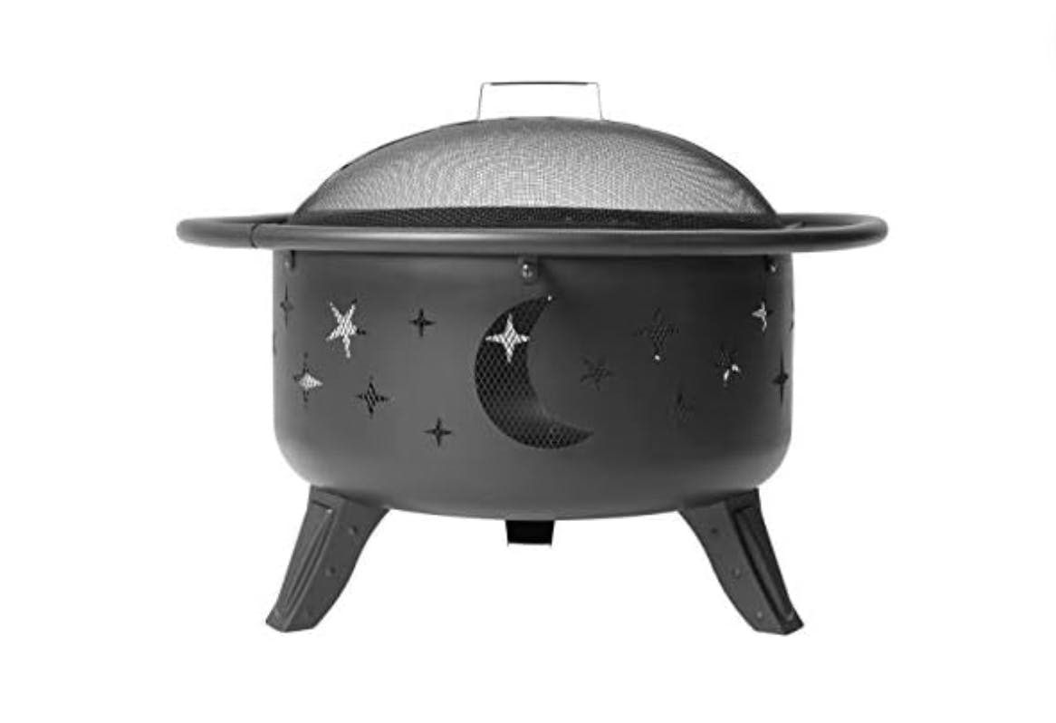 Amazon Basics Moon and Star Fire Pit 
