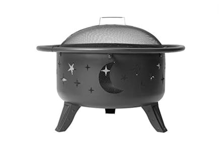 Amazon Basics Moon and Star Fire Pit