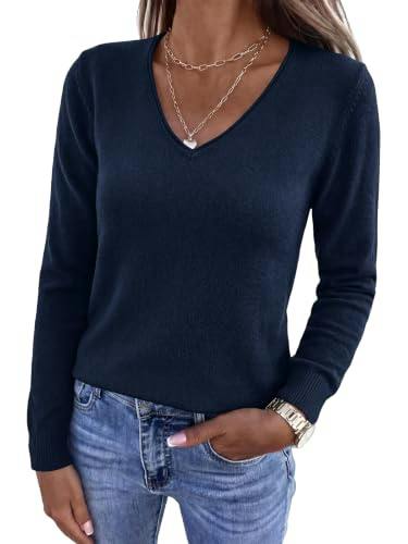 PRETTYGARDEN Women's V-Neck Sweater