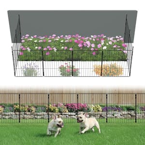 Garden Fence 8-Panel Set