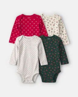 Carter's Baby Bodysuits 4-Pack