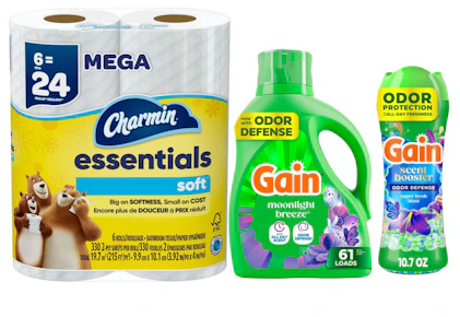 2 Gain + 1 Charmin
