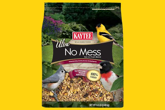 Kaytee Peanuts for $7.86 and Wild Bird Seed for $8.39 on Amazon card image