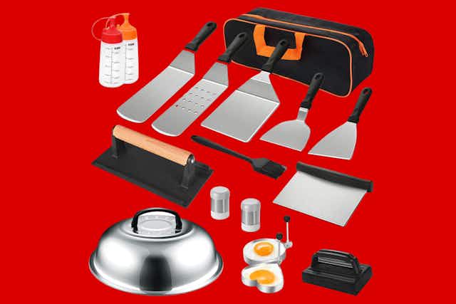 Griddle Accessories Kit, Only $25.99 on Amazon (Reg. $49.99) card image
