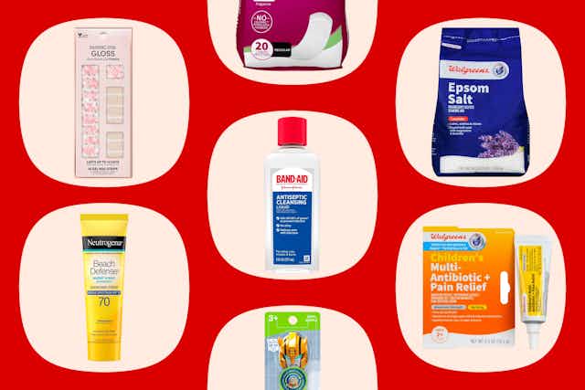 Walgreens Clearance: $0.79 Sunscreen, $0.69 Pantiliners, and Cheap First Aid card image