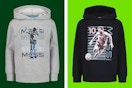 messi kids graphic hooded sweatshirt