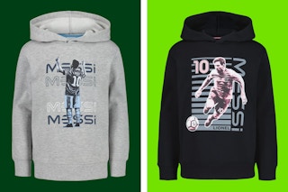 messi kids graphic hooded sweatshirt