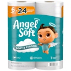 2 Angel Soft Toilet Paper Packs