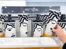 pattern hair products being held