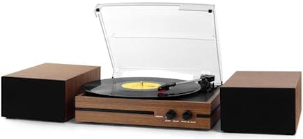 Vinyl Record Player Set