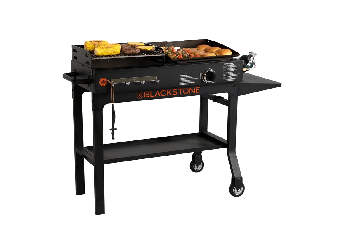Blackstone Griddle and Grill Combo