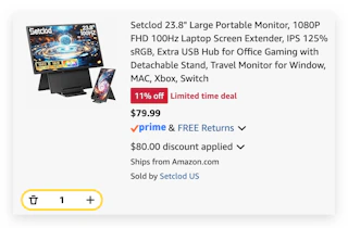Large Portable Monitor