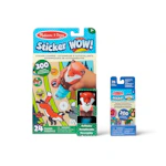 Melissa & Doug Sticker Wow! Fox Bundle