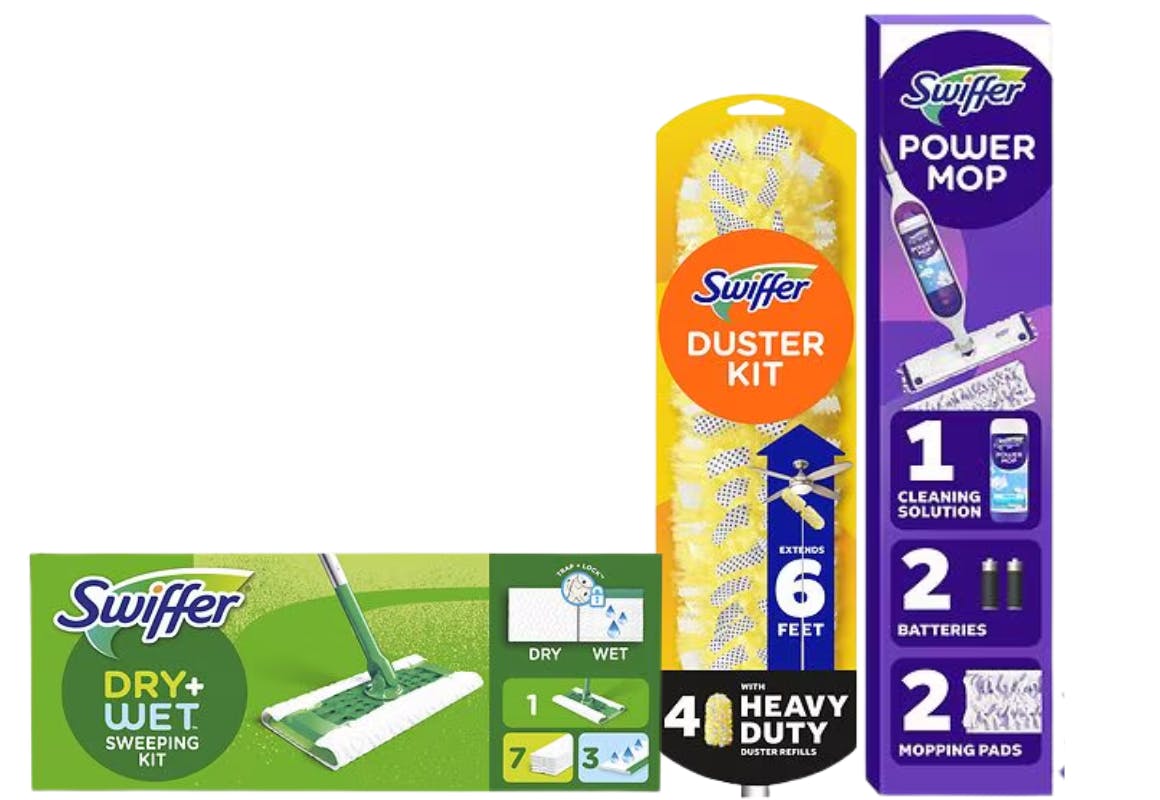 3 Swiffer Cleaning Tools