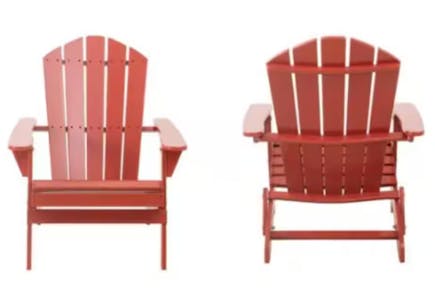 Hampton Bay Adirondack Chair Set