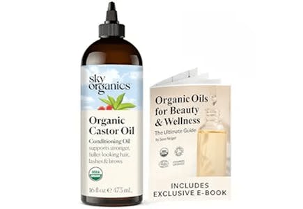 Sky Organics Organic Castor Oil