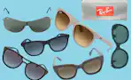 A variety of different styles of Ray-Ban Sunglasses for men & women