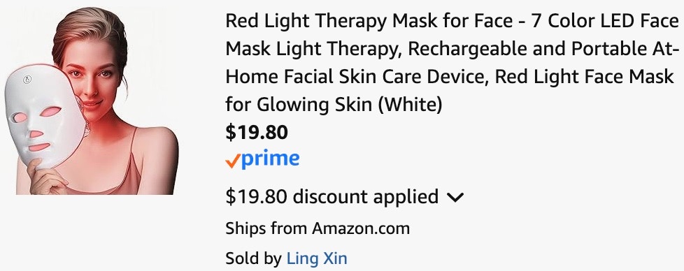 amazon-red-light-mask-cart