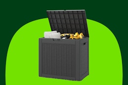 Get a 31-Gallon Outdoor Storage Box for Only $28.39 on Amazon card image