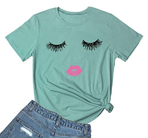 Women's Makeup Graphic Tee