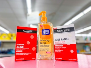 neutrogena clean & clear skincare cvs