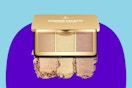 FV Multi-Use Highlighter Palette, Highly Pigmented & Metallic Glow Finish Highlighter Pressed Powder, Smooth Buildable