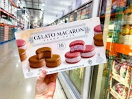 Gelato Macaron Sandwiches