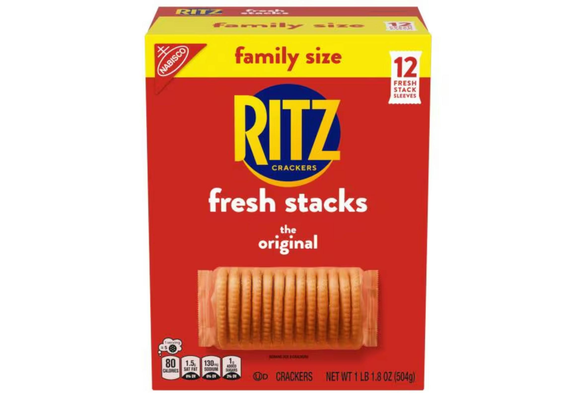 2 Ritz Fresh Stacks Original Crackers