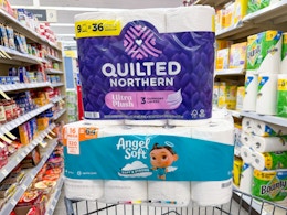 angel soft and quilted northern products on walgreens cart