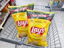 lay's chip bags in walgreens cart