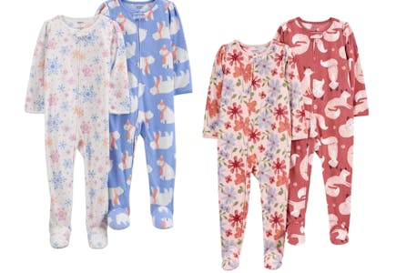 Carter's Toddler Footed Pajamas Set