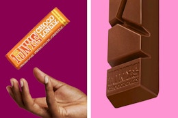 Stock images of Tonys Chocoloney Milk Chocolate Bar