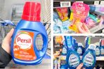persil, dawn, and venus razors side by side walmart cash 9/28/26