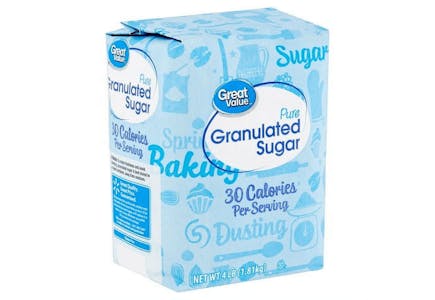 Great Value Pure Granulated Sugar