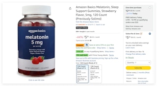 Amazon Basics Melatonin