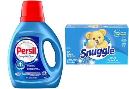 1 Persil + 1 Snuggle