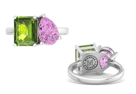 Martha Stewart Two-Stone Ring